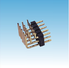 176. 產品名稱: 2.00mm 排針 三排 90度
