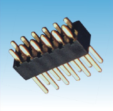 203. 產(chǎn)品名稱(chēng): 2.54mm 排針 雙排 180度