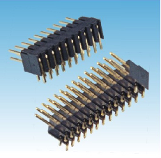 207. 產(chǎn)品名稱(chēng): 2.54mm 排針 雙排 90度 