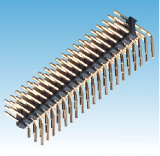 211. 產(chǎn)品名稱: 2.54mm 排針 三排90度